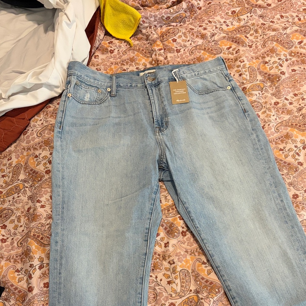 Madewell Straight Leg Jean